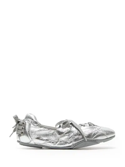 Acne Studios Lace-up Shoes Silver