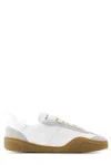 Acne Studios Nappa And Suede Leather Sneakers In In White