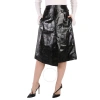 ACNE STUDIOS ACNE STUDIOS LADIES CHOCOLATE BROWN WRAP SKIRT