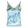 Acne Studios Ladies Green Sleeveless Blouse In Green