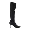 Acne Studios Lambskin Leather Knee Boot In Multi