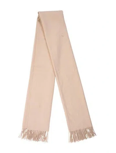 Pre-owned Acne Studios Lambswool Scarf In Neutral