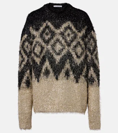 ACNE STUDIOS LAMÉ SWEATER