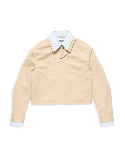 ACNE STUDIOS LAYERED COTTON JACKET
