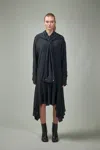 Acne Studios Layered Dress In Black