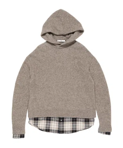 ACNE STUDIOS ACNE STUDIOS LAYERED HOODIE