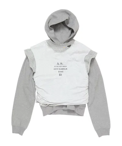 ACNE STUDIOS LAYERED HOODIE