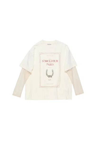 Acne Studios Layered Print T-shirt