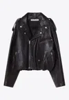 Acne Studios Leather Biker Jacket