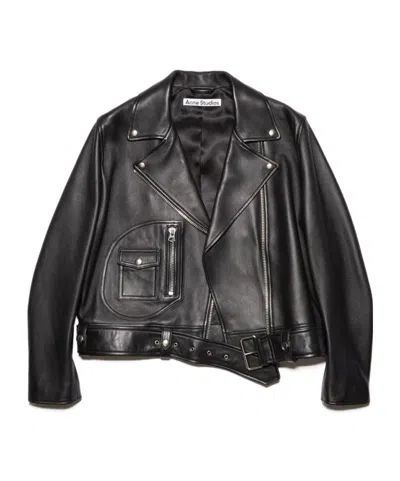 ACNE STUDIOS LEATHER BIKER JACKET