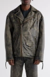 ACNE STUDIOS ACNE STUDIOS LEATHER BIKER JACKET