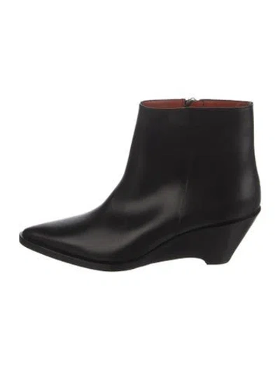 Pre-owned Acne Studios Leather In Black
