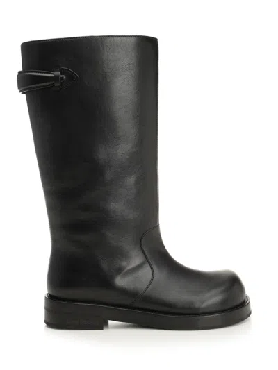 ACNE STUDIOS LEATHER BOOTS BLACK