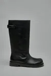 Acne Studios Leather Boots In Black