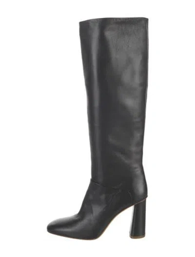 Pre-owned Acne Studios Leather Boots In Black