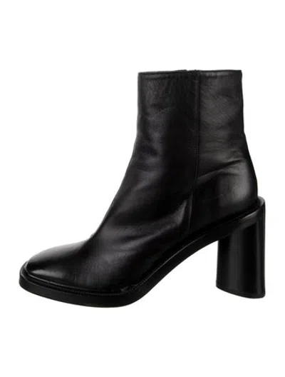 Pre-owned Acne Studios Leather Boots In Black