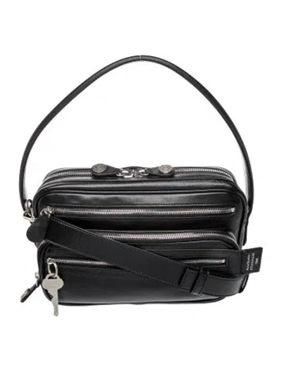 Pre-owned Acne Studios Leather Camero In Black
