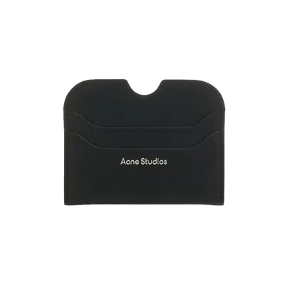 Pre-owned Acne Studios Leather Card Holder 'black' | Men's Size Onesize