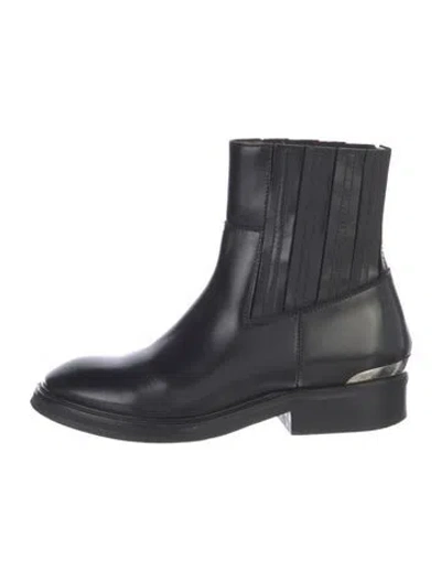 Pre-owned Acne Studios Leather Chelsea Boots In Multi