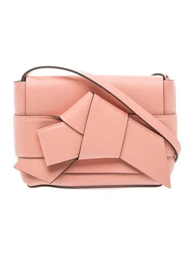 Pre-owned Acne Studios Leather Crossbody Bag In Pink