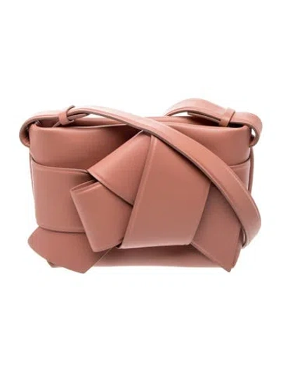 Pre-owned Acne Studios Leather Crossbody Bag In Pink