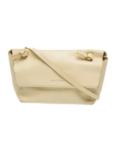 Pre-owned Acne Studios Leather Crossbody Bag In Yellow