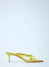 Acne Studios 60mm Heeled Leather Thong Sandals