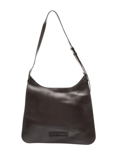 Pre-owned Acne Studios Leather Hobo In Black