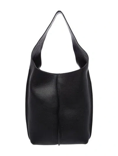 Pre-owned Acne Studios Leather Hobo In Black