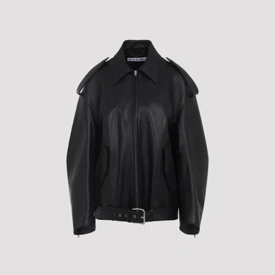 ACNE STUDIOS LAMB LEATHER JACKET