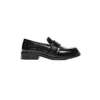 Acne Studios Women Leather Loafers In Black