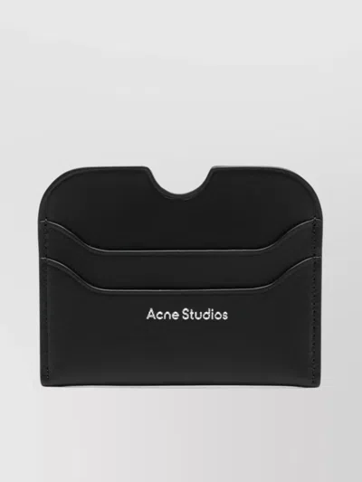 ACNE STUDIOS LEATHER LOGO CARD HOLDER