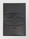 Acne Studios Leather Logo Flap Compact Folded Wallet
