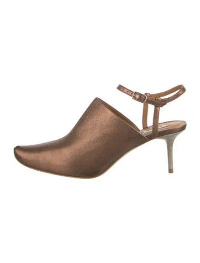 Pre-owned Acne Studios Leather Mules