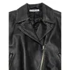 Acne Studios Leather Outerwears In Black