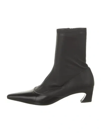 Pre-owned Acne Studios Leather Pumps In Black