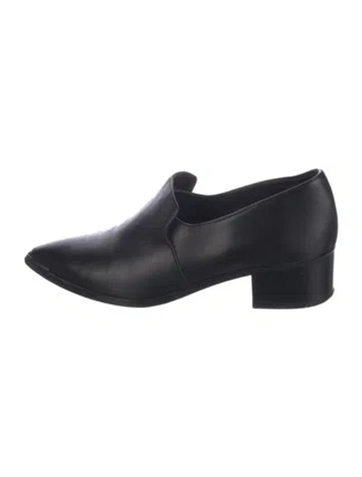 Pre-owned Acne Studios Leather Pumps In Black