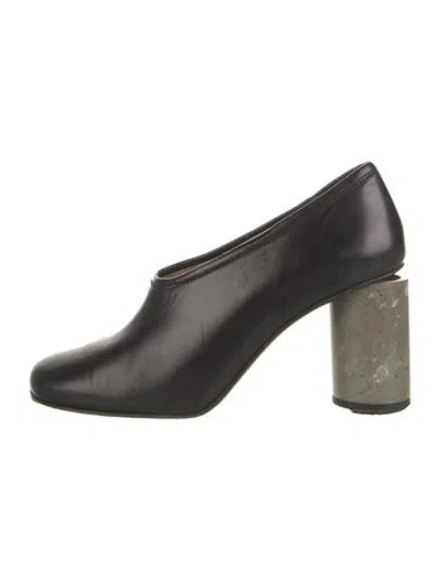 Pre-owned Acne Studios Leather Pumps In Black