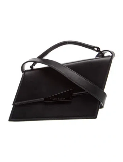 Pre-owned Acne Studios Leather Shoulder Bag In Black