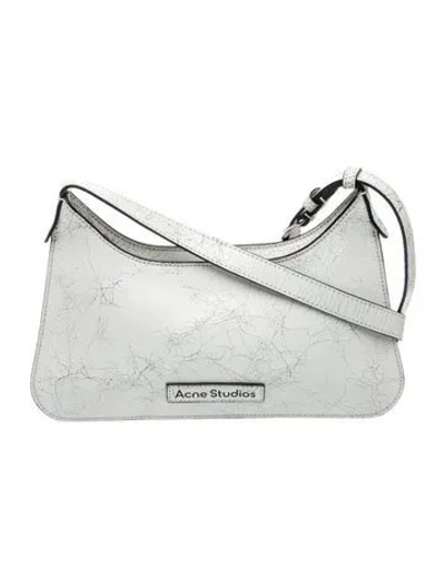 Pre-owned Acne Studios Leather Shoulder Bag In Green