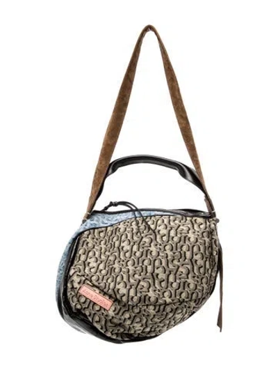 Pre-owned Acne Studios Leather Shoulder Bag In Multicolor