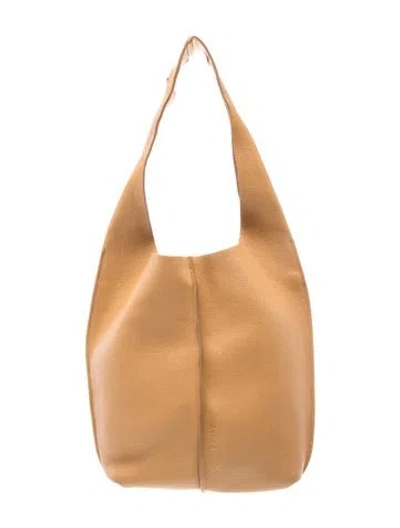 Pre-owned Acne Studios Leather Shoulder Bag In Neutral