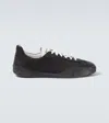 Acne Studios Leather Sneakers In Black