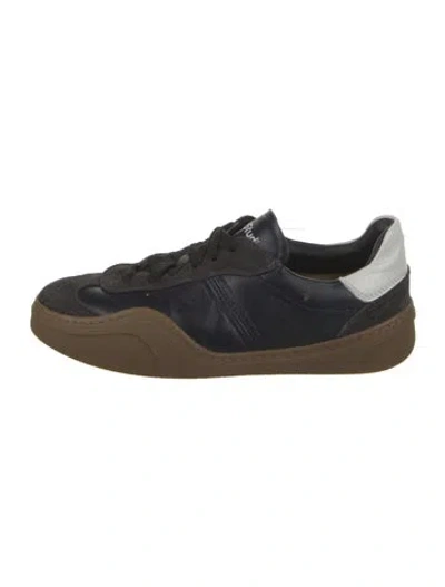 Pre-owned Acne Studios Leather Sneakers In Green