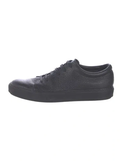 Pre-owned Acne Studios Leather Sneakers In Multicolor