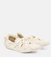 Acne Studios Leather Sneakers In White