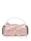 Acne Studios Multipocket Micro Crossbody Lux Bag Powder Pink In Pink