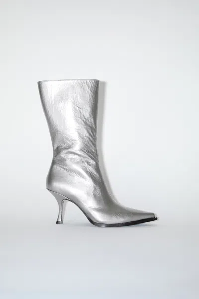 ACNE STUDIOS LEDERSTIEFEL MIT ABSATZ