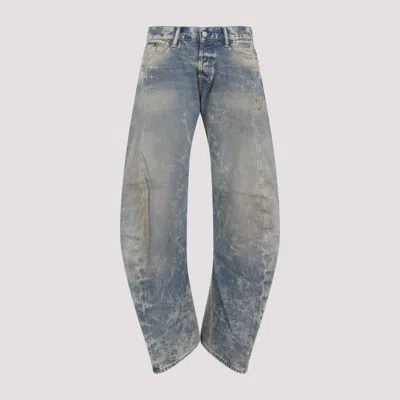 ACNE STUDIOS LIGHT BLUE COTTON JEANS