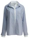 Acne Studios Light Blue Cotton Shirt In Blue